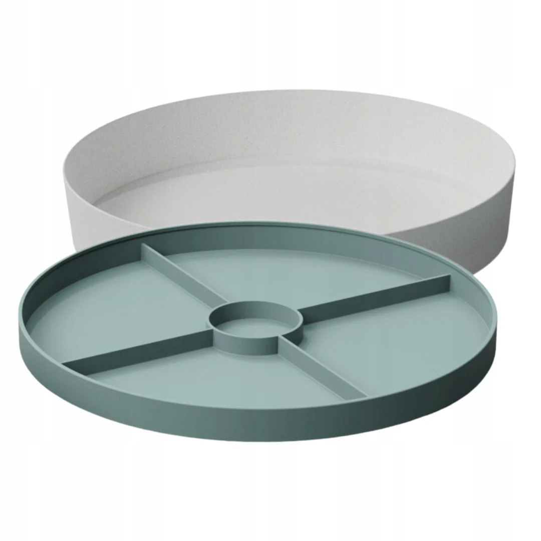 Tacka Play Tray Sage 2w1 pojemnik zielony Jellystone Design