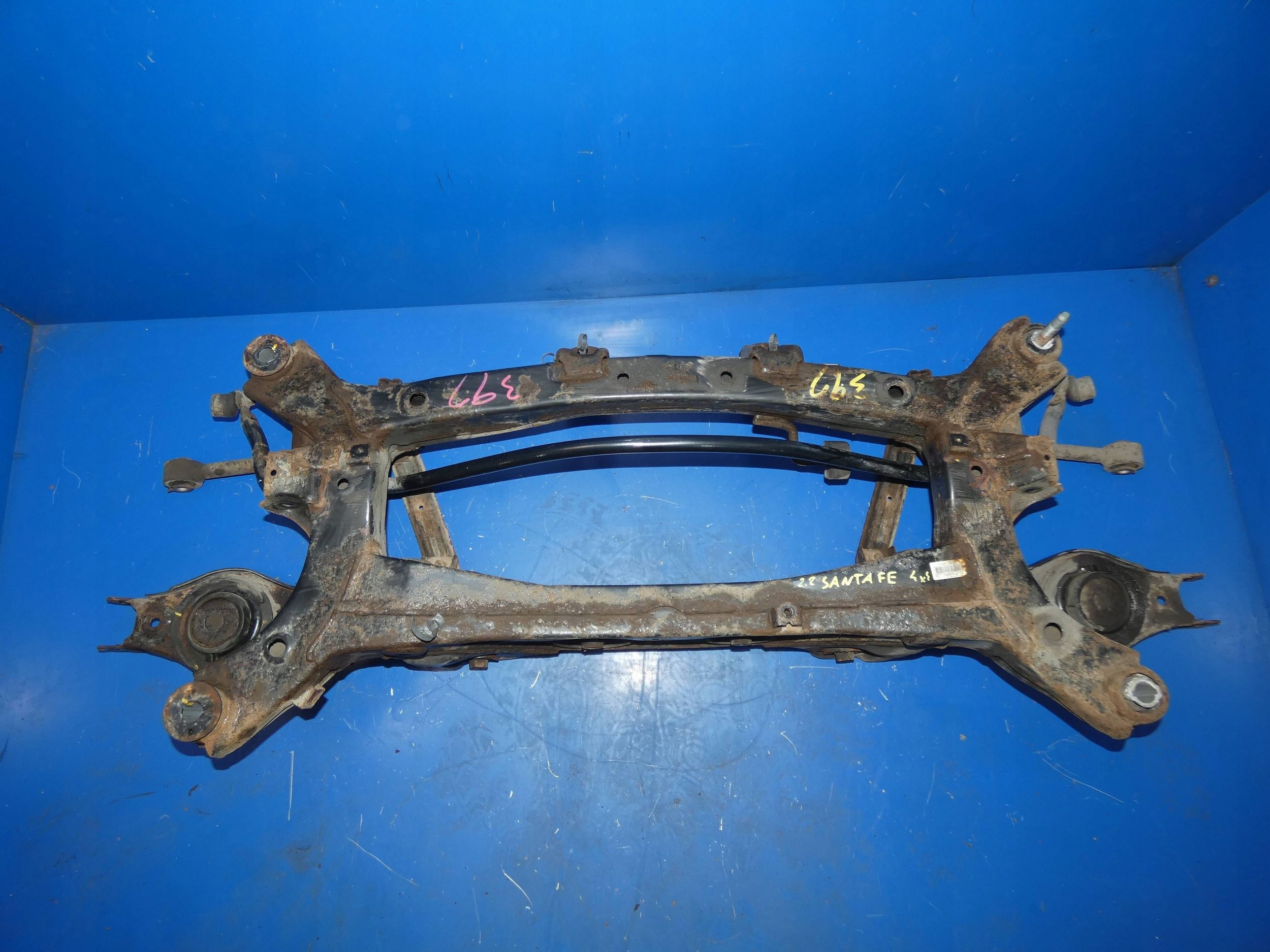 HYUNDAI SANTA FE III axle beam subframe sider rear part rear.