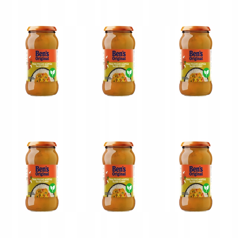 Ben's Łagodny sos kokosowy z warzywami 400 g X6