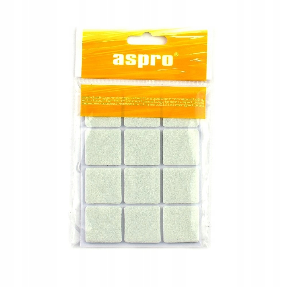 

Podkładki Filcowe Samoprzylepne 28x28 Biały 12SZT