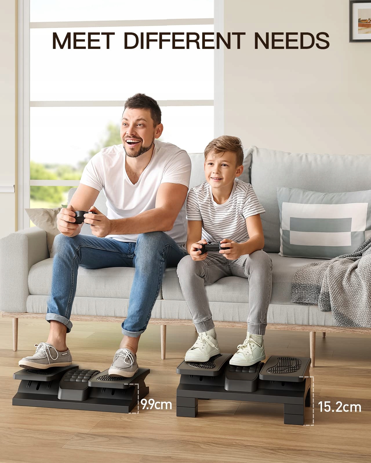 Huanuo Ergonomiczny Podnóżek Masażer Do Biura 2w1 — miniatura 5