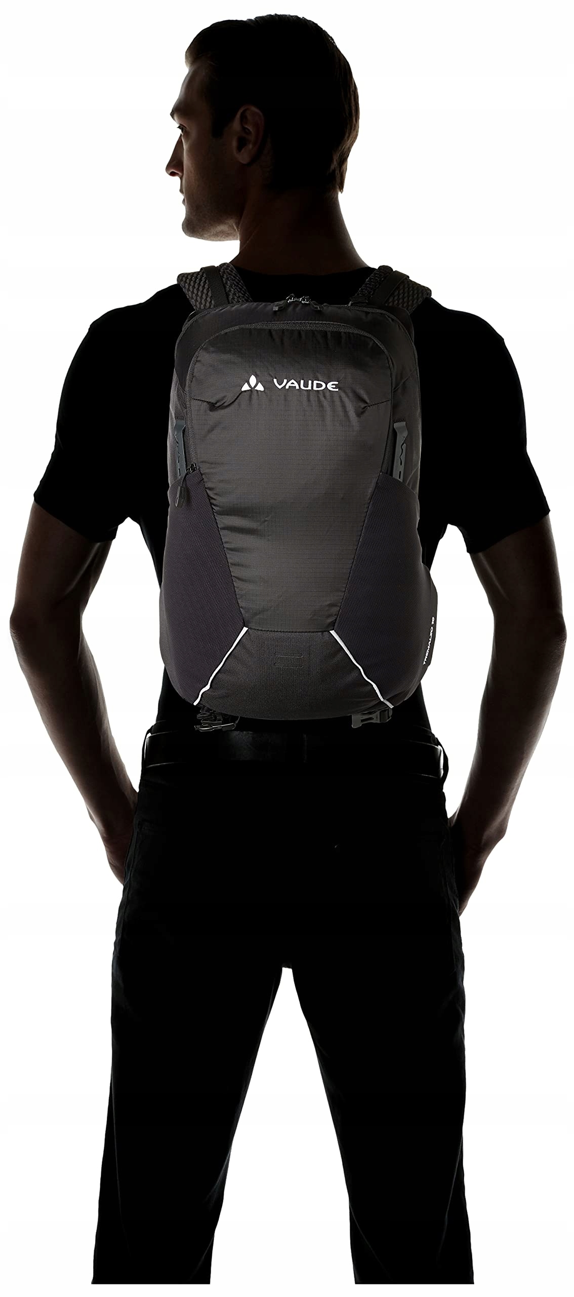 VAUDE Plecak Unisex Tremalzo 10L Czarny Turystyczny Lekki — miniatura 2