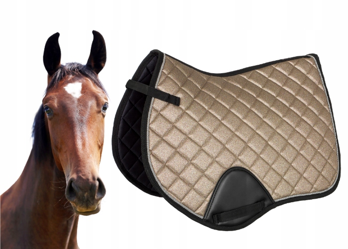 Czaprak dla konia Start Seville wszechstronny brokatowy tęczowy połysk Vs