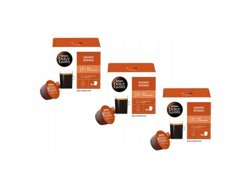 Kapsułki Nescafé Dolce Gusto Grande Intenso 3x 16szt