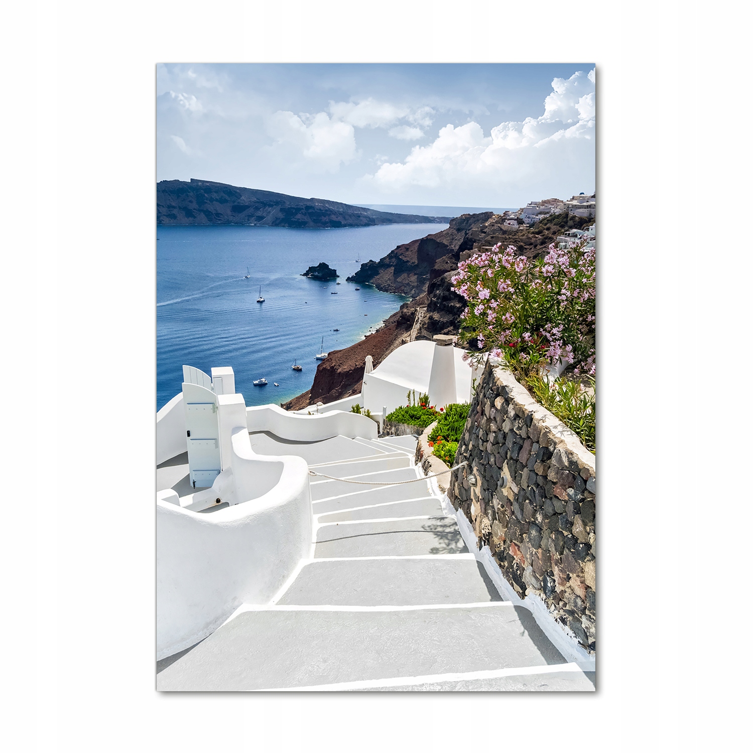 

Foto obraz szkło akrylowe Santorini Grecja 70x100