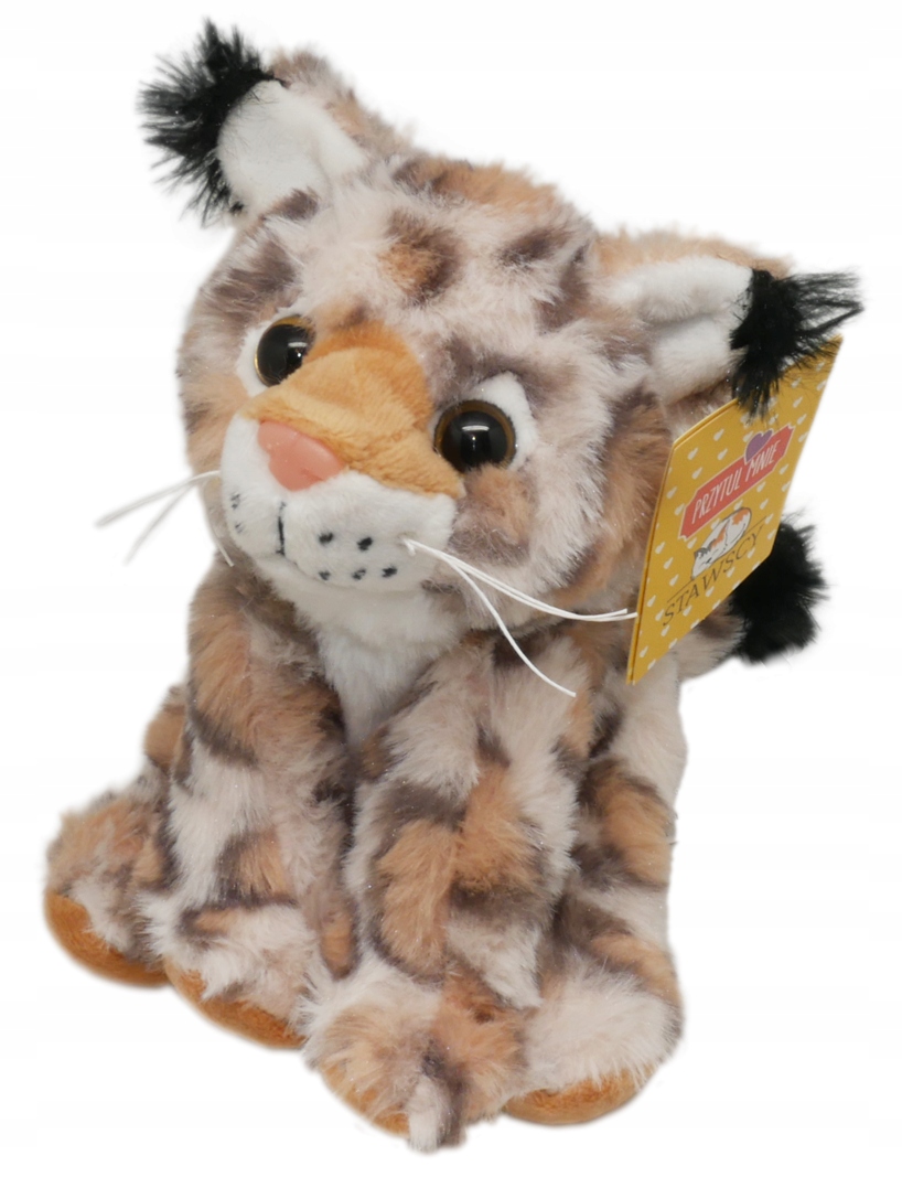 

Ryś rysiu Maskotka Kotek dziki Pluszowy pluszak