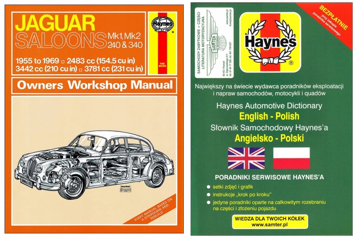 Jaguar Mk1 Mk2 240 340 3.8 55-69 руководство Haynes