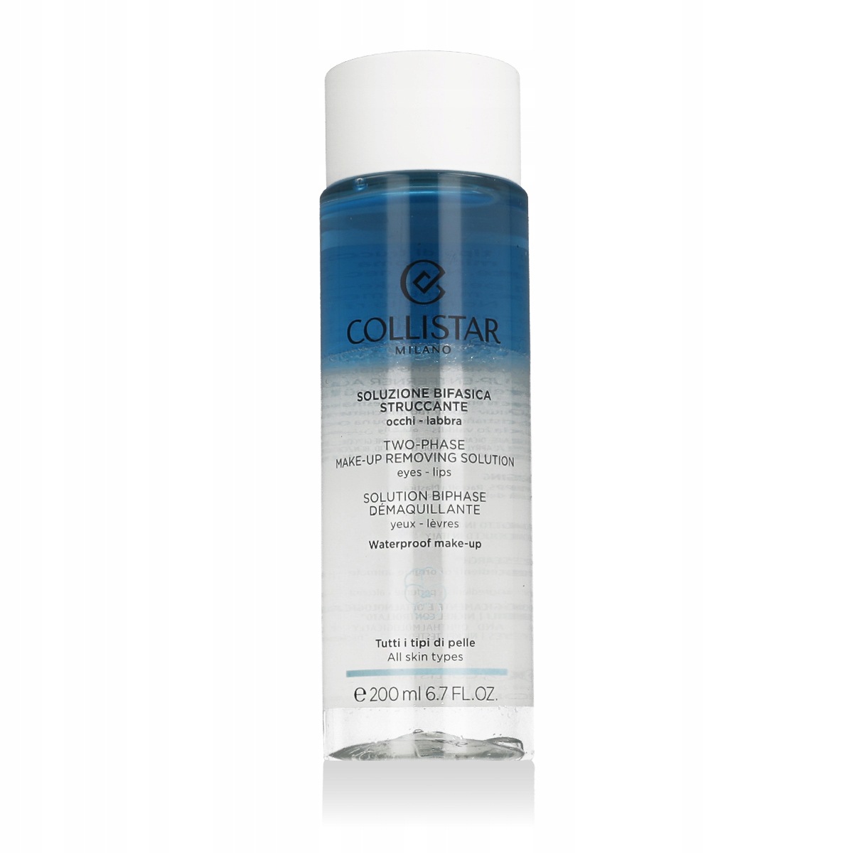 Collistar Two-Phase Make-Up Removing Solution 200 ml