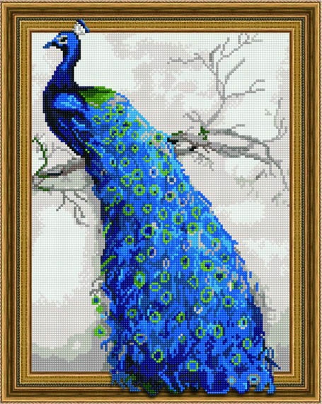 Diamantová mozaika 5D Na dřevo 40x50 Ipicasso