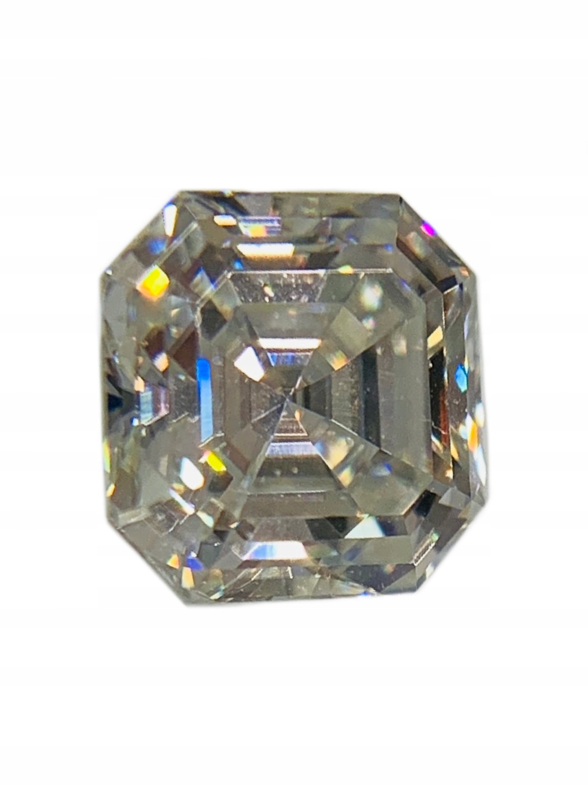 Moissanit Asscher D/e Vvs 4x4 mm