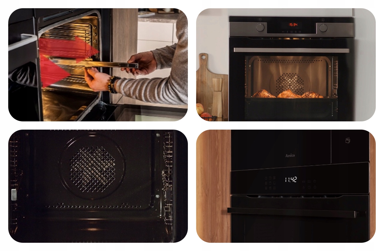 Zestaw AGD AMICA ED97632WA STEAM + DIV62E6a STUDIO + PG6411SRW Biały Stan opakowania oryginalne