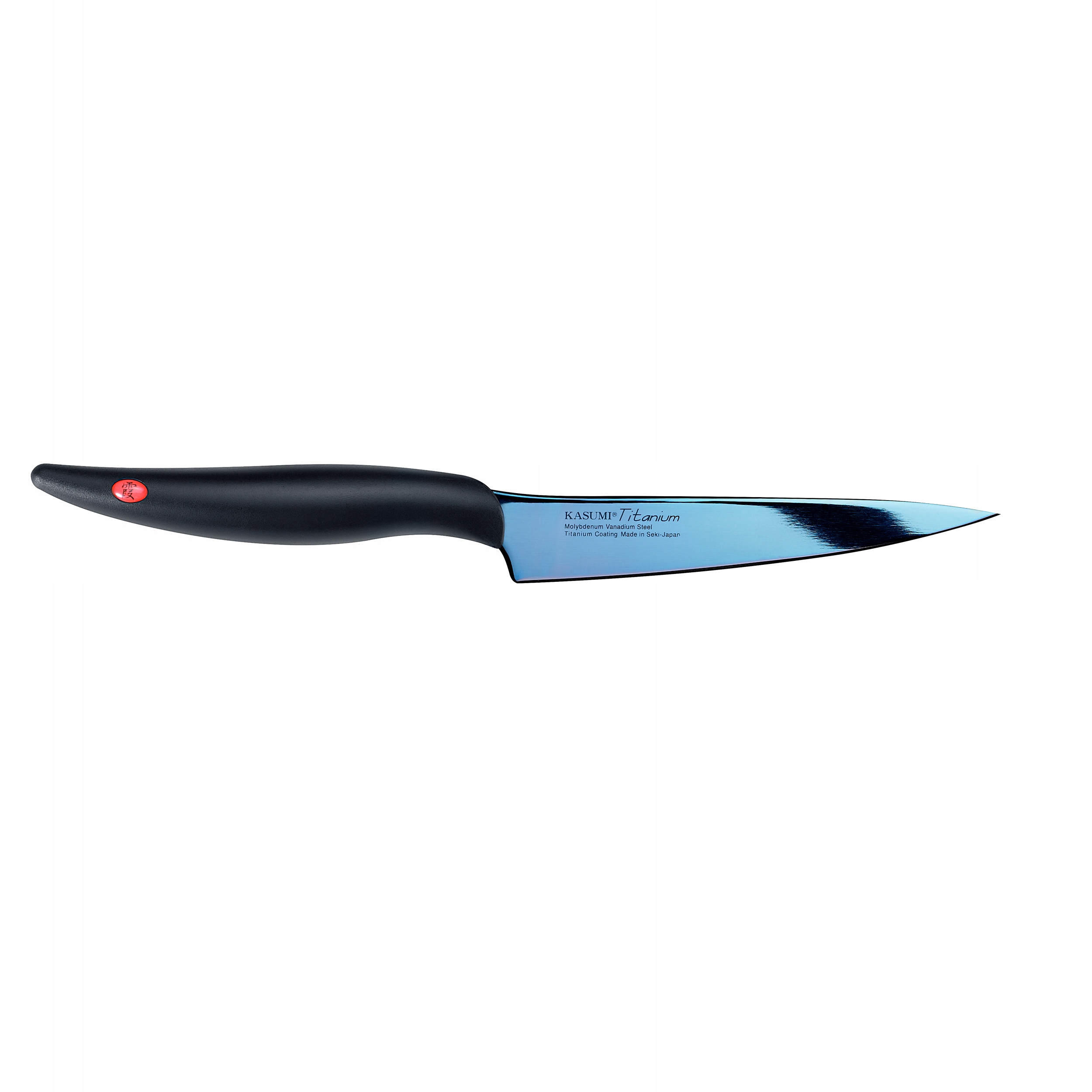 Univerzálny kovaný nôž Kasumi Titanium 12 cm, modrý