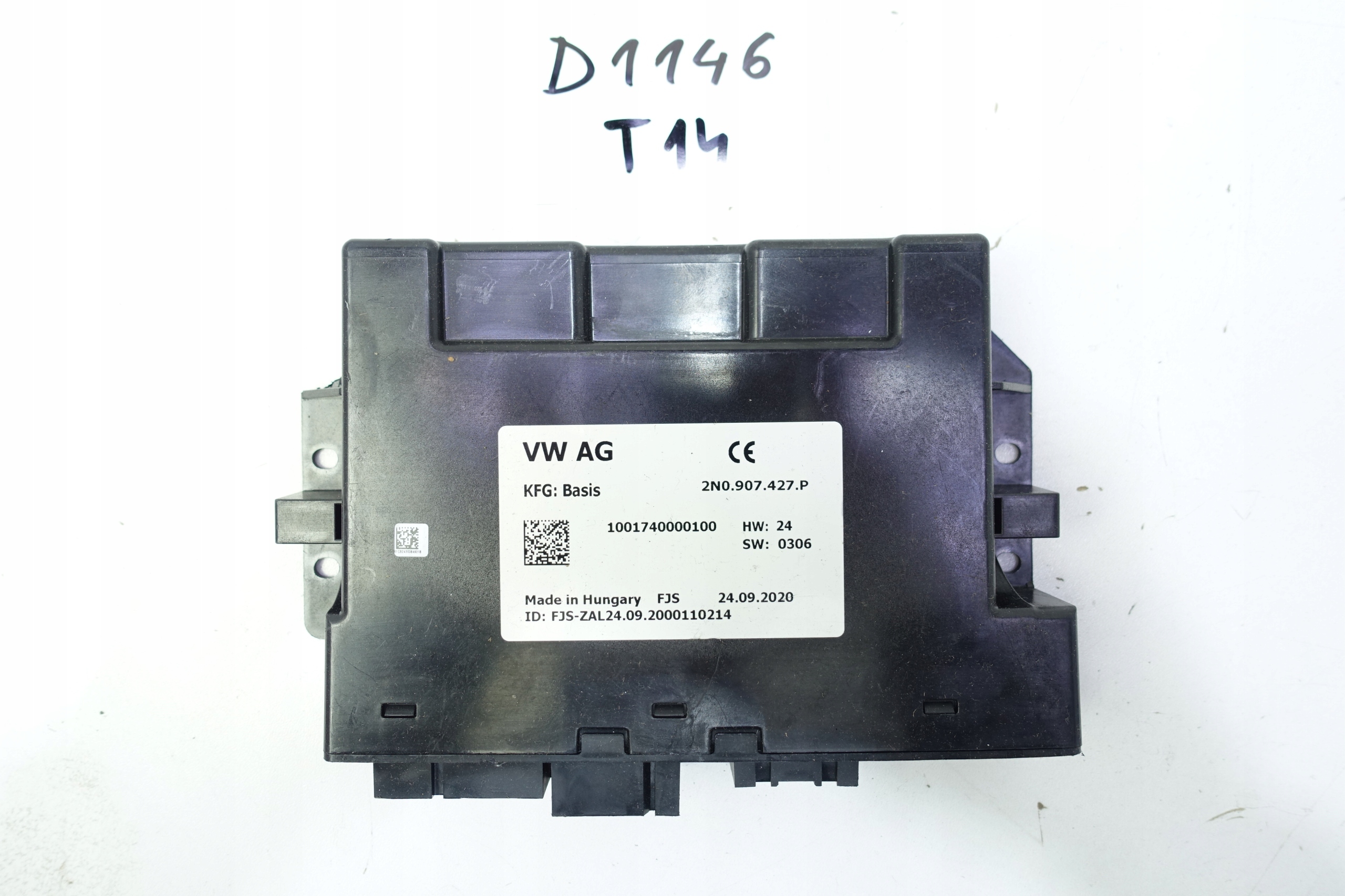 module control unit VW TRANSPORTER CRAFTER 2N0907427P