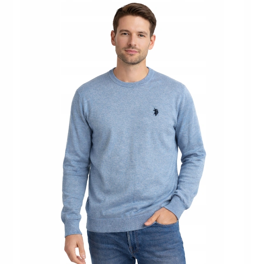 Pánský svetr U.s. Polo Assn. Leon US42 173 001 000062 Modrý