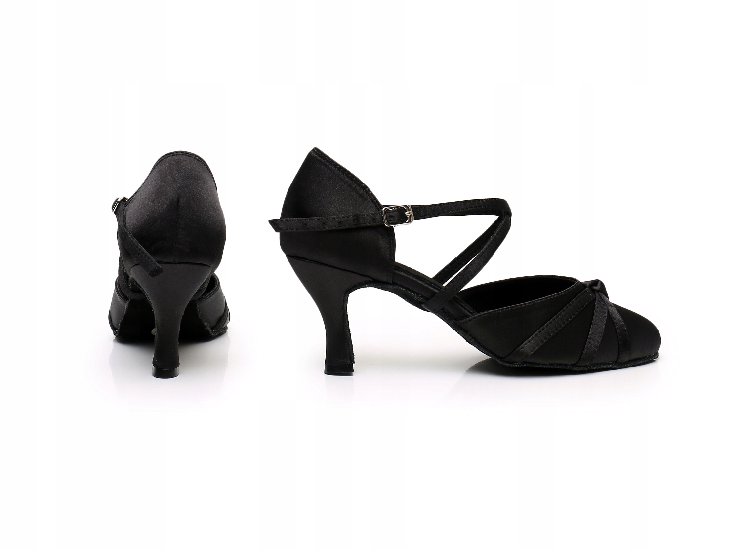 BUTY TANECZNE DO STANDARDU CZARNE BLACK 7,5cm Marka Papilio