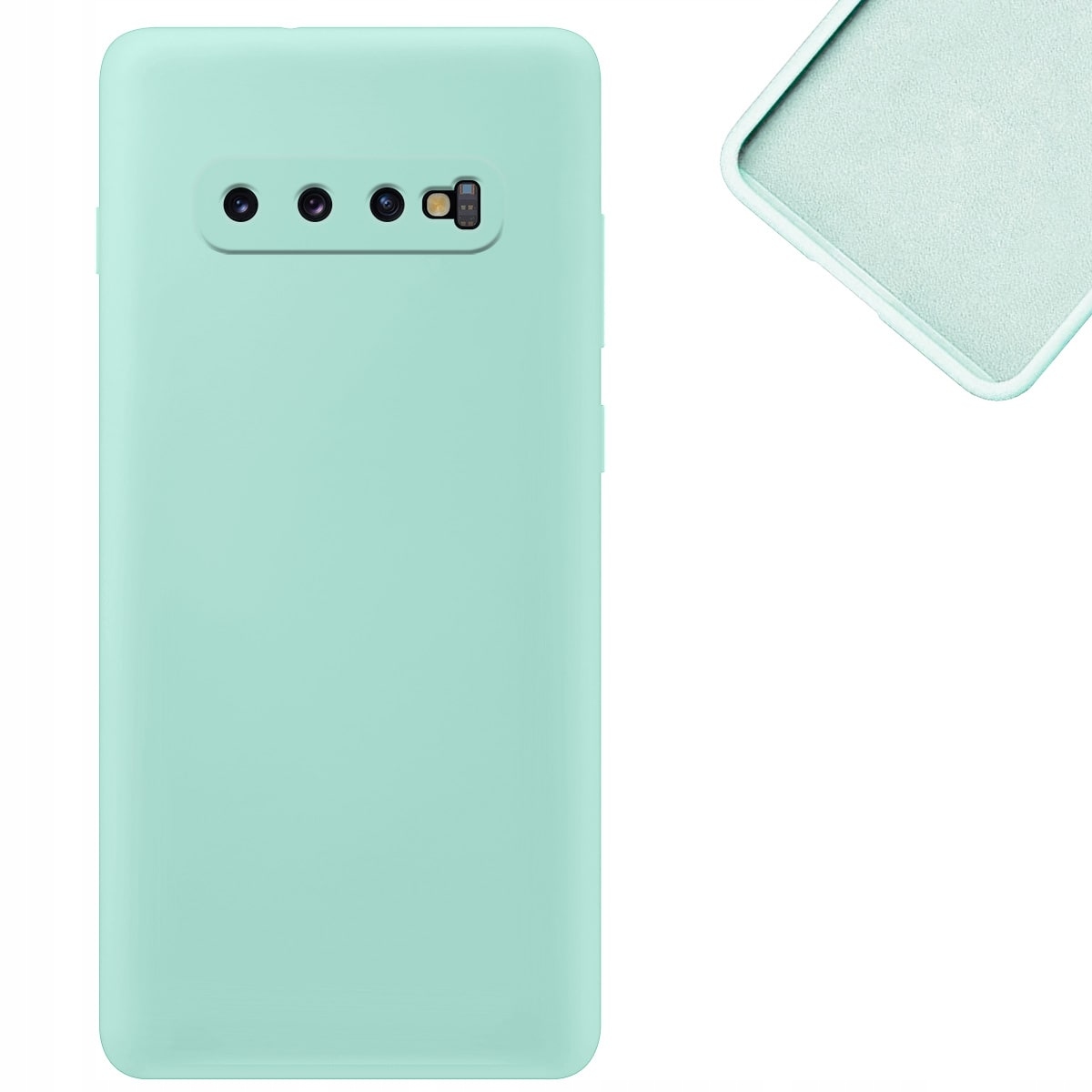 

Etui Miętowe Liquid do Samsung Galaxy S10
