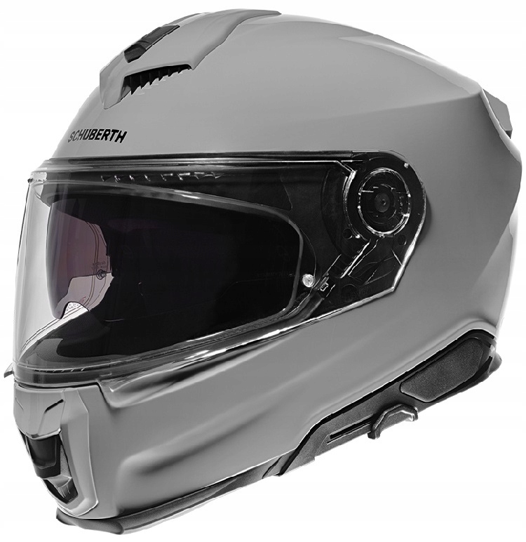 Integrálna Motocyklová Prilba Schuberth S3 Šedá Concrete Grey (betónovo Sivá)