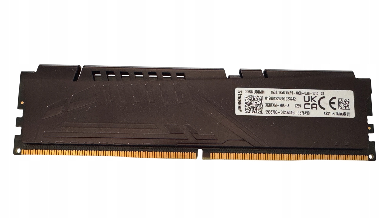 Pamięć RAM Kingston DDR5 16 GB 4800MHz