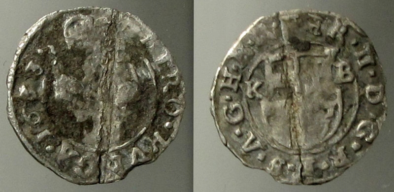 6361. WĘGRY FERDYNAND II HABSBURG, DENAR 1633