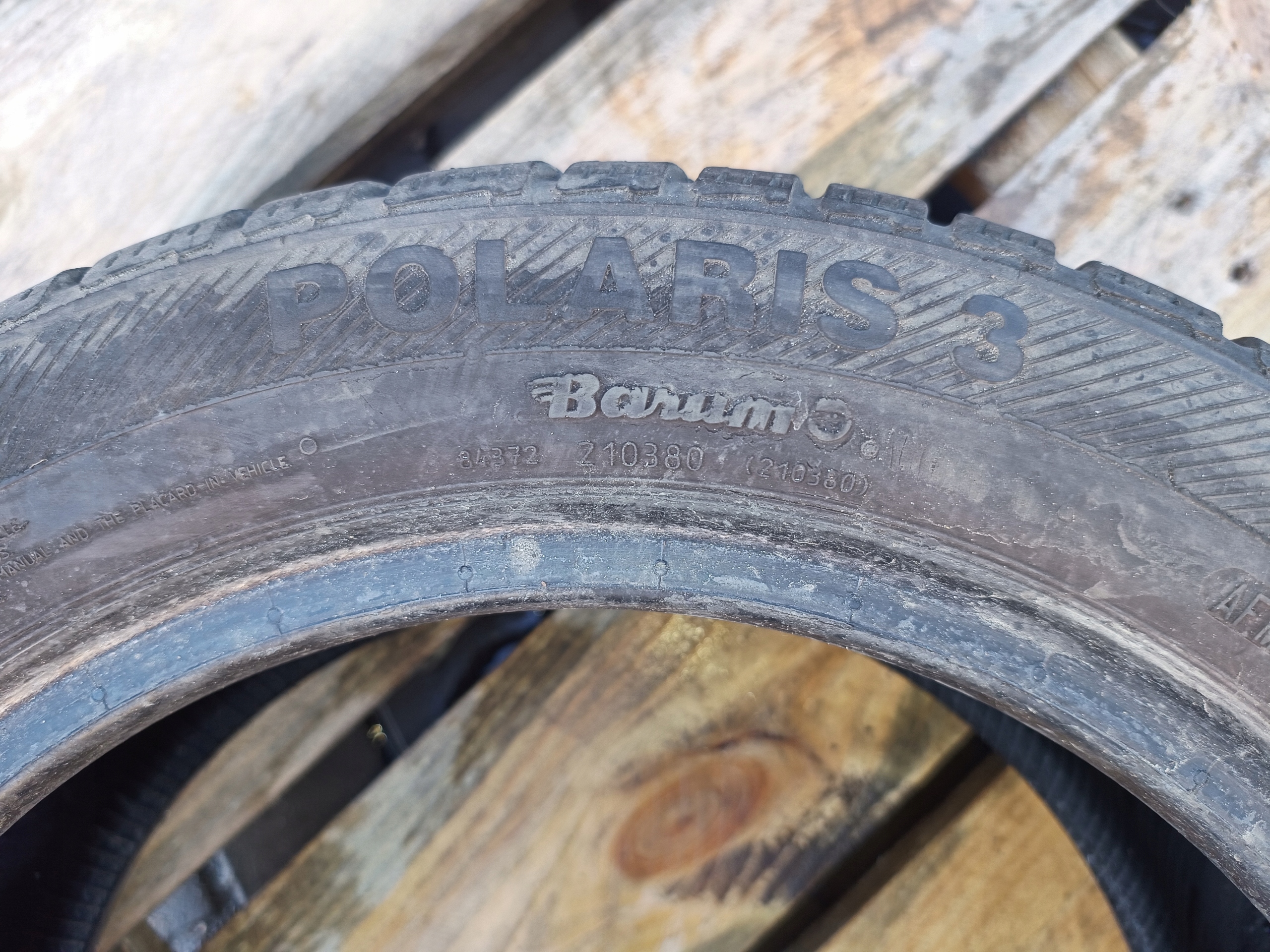 4x Barum Polaris 3 195/50/15 Sezon zimowe