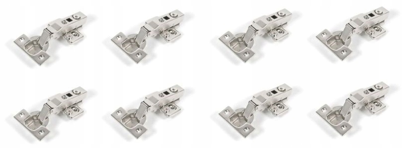 

Zawias nakładany Rejs domyk reg. mimośród- 8 szt.