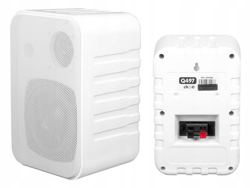 

Głośniki samochodowe kolumny F-4325 w obudowie