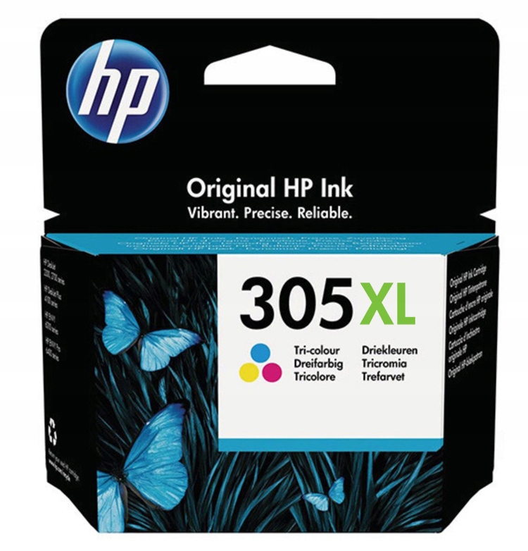 N Tusz do Hp 305XL Cmy kolorowy, Deskjet 2710e, 2320, 2710e Deskjet 2810e