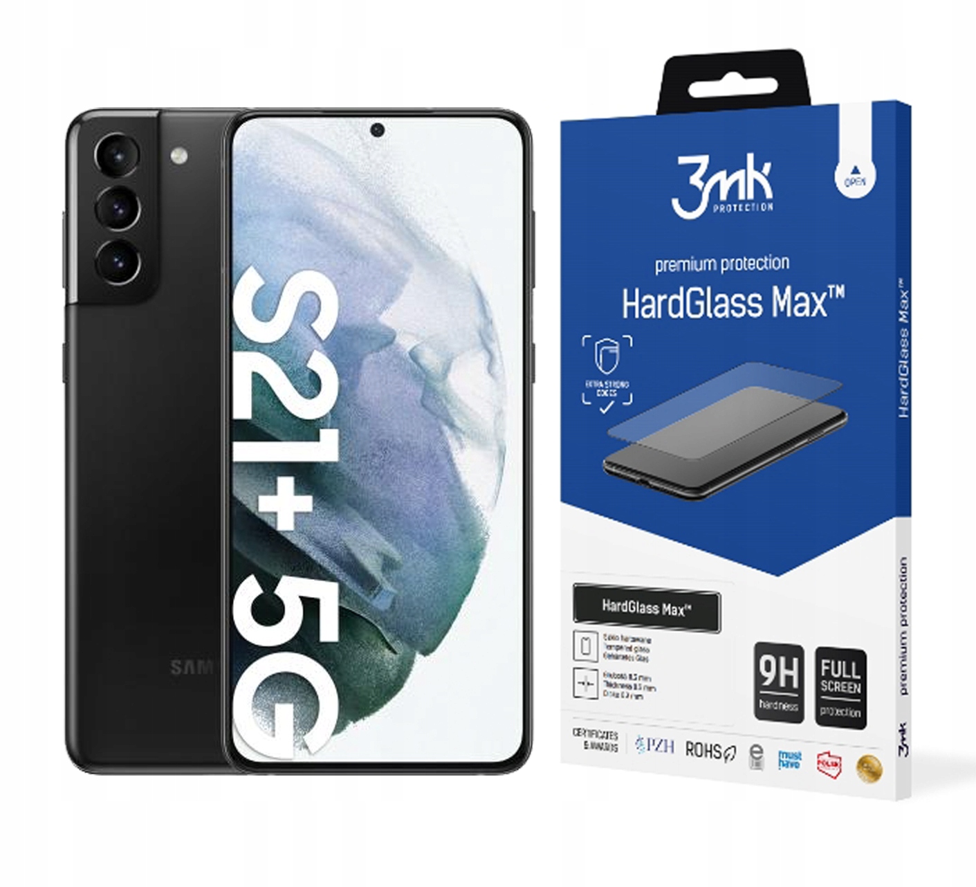 

3MK Hardglass Max do Samsung Galaxy G996 S21+