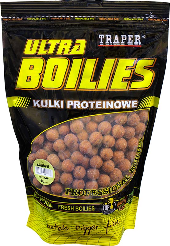 Kulki Zanętowe Ultra Traper 16mm 500g Konopie