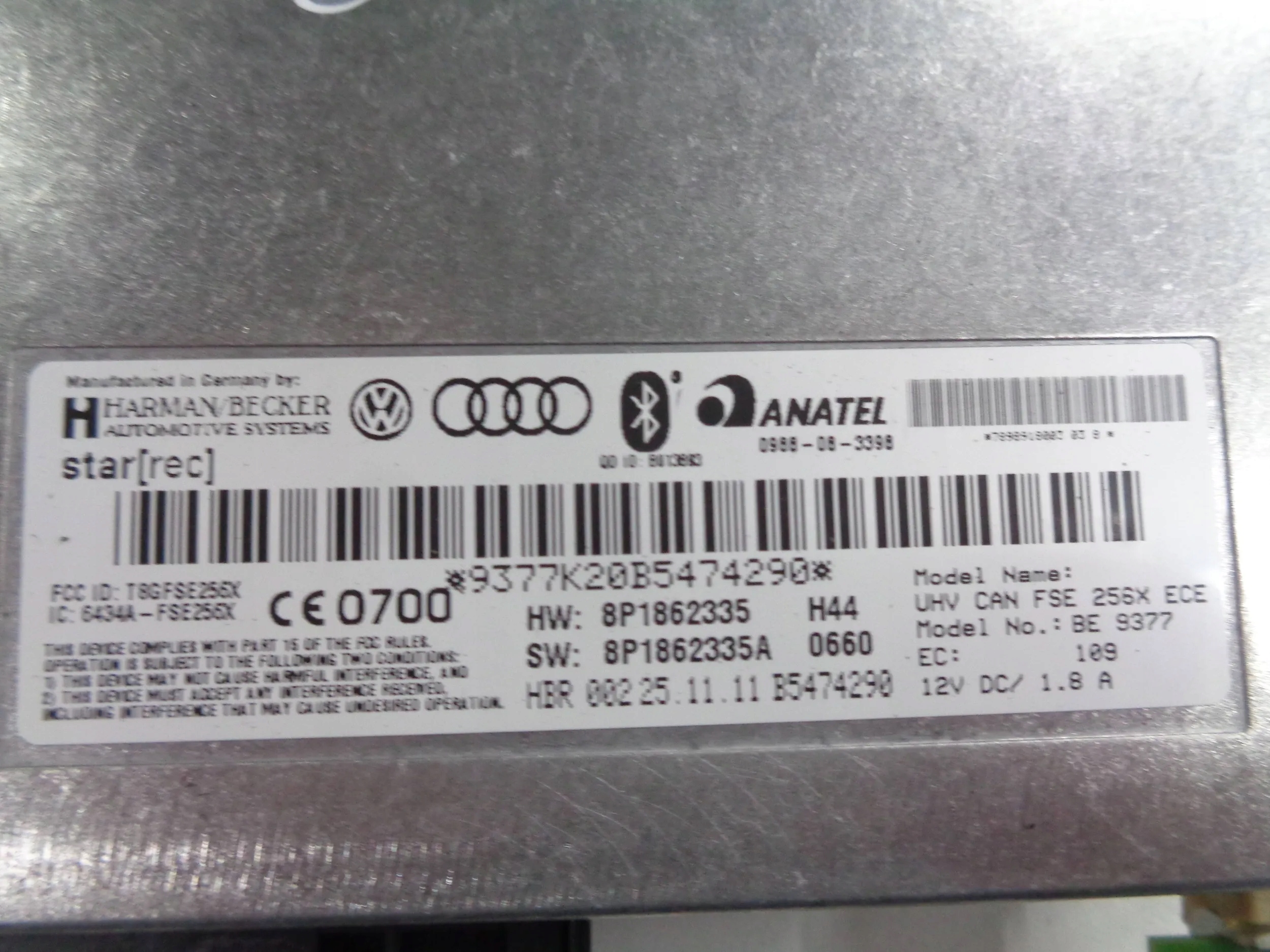 AUDI SEAT SKODA modul BLUETOOTH