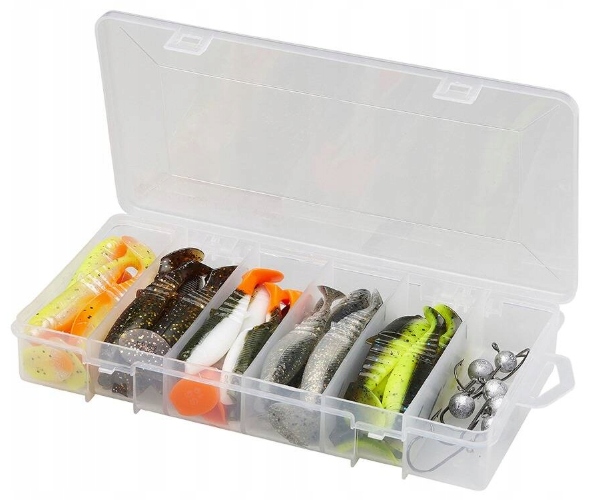 Set Savage Gear Cannibal 10 cm a 12,5 cm Krabička