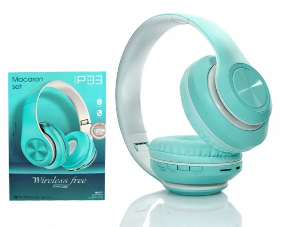 

Słuchawki Dla Dzieci Bluetooth Bezprzewodowe Hifi