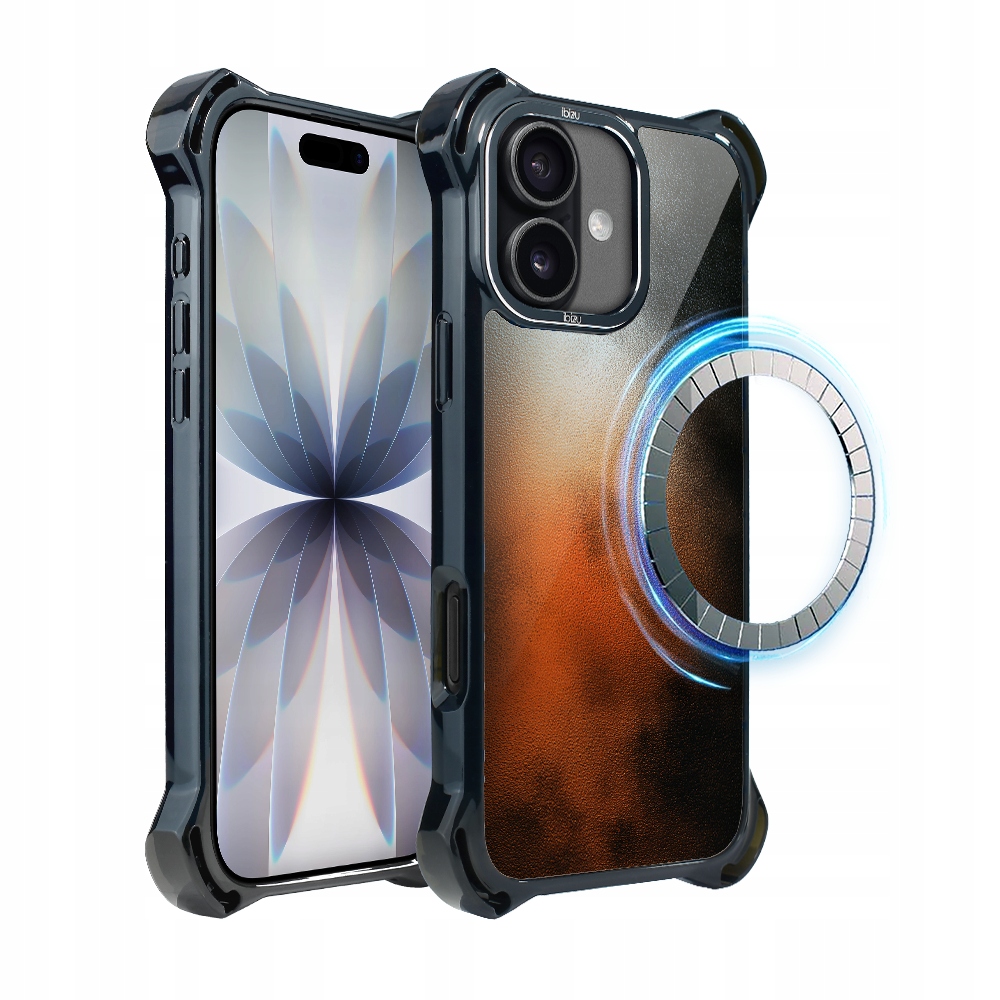 Pouzdro Ibizu DropGuard Ultra pro iPhone 17 s MagSafe, Twilight Dreams, Ember