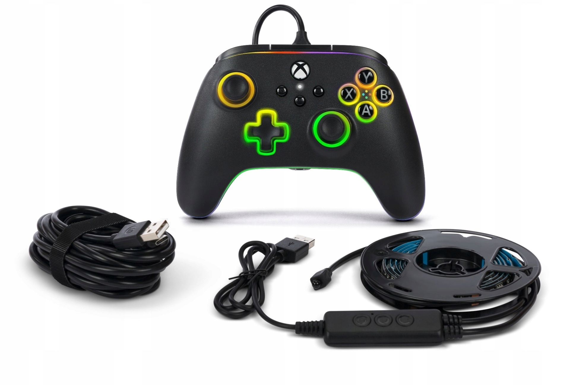 PowerA LUMECTRA PAD Xbox Series X|S 1.20 CM RGB PRZEWODOWY LED