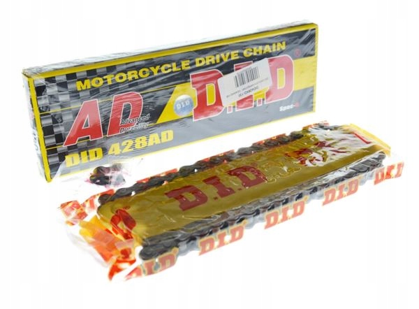 

Łańcuch napędowy 130 ogn DID 428 Ad Mz Jawa Cz 350