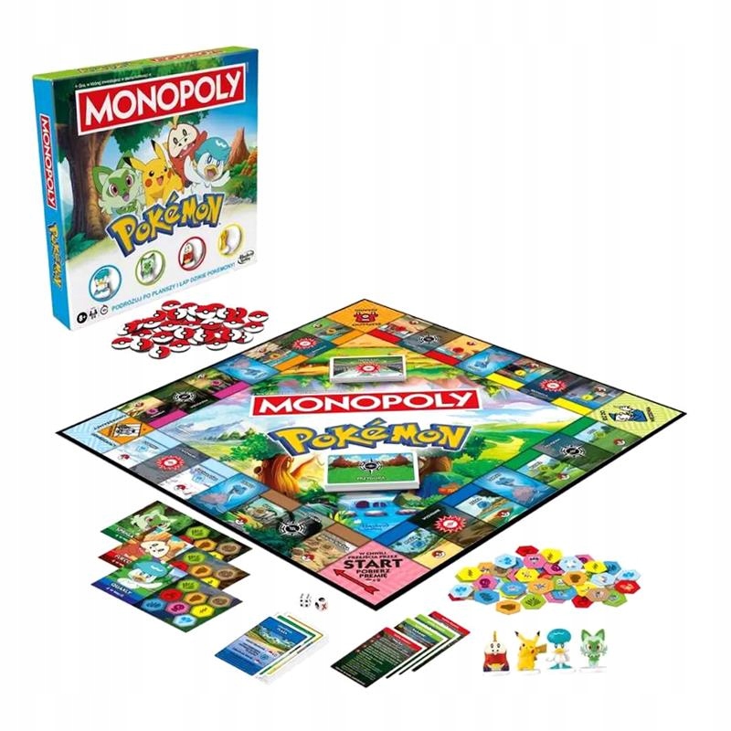 Gra Planszowa Hasbro Monopoly Pokemon