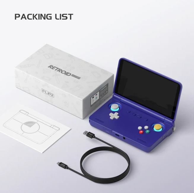 Retroid Pocket Flip 2 Konsola do gier Android13 SD865 5.5