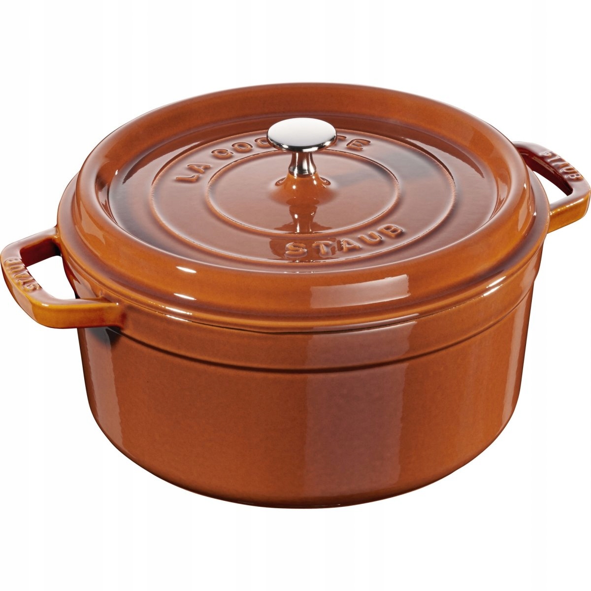 Okrúhly liatinový Hrniec 5,2l Cinnamon La Cocotte Staub