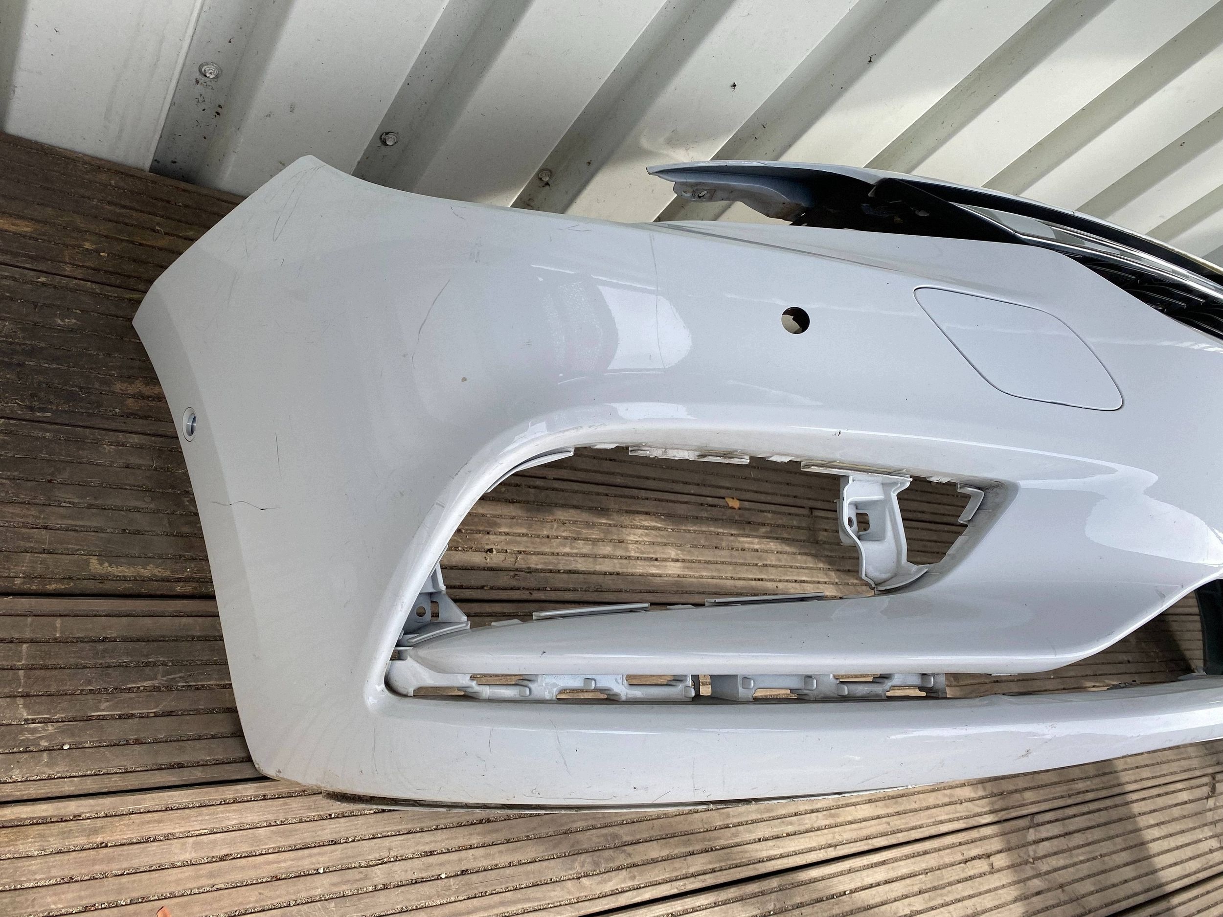 OPEL ASTRA K V bumper front front grill PDC x6 white 39052730