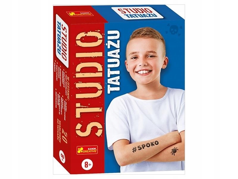 Ozdobné nálepky na tetování na kůži pro děti Chlapecké Krásné vzory Tetování