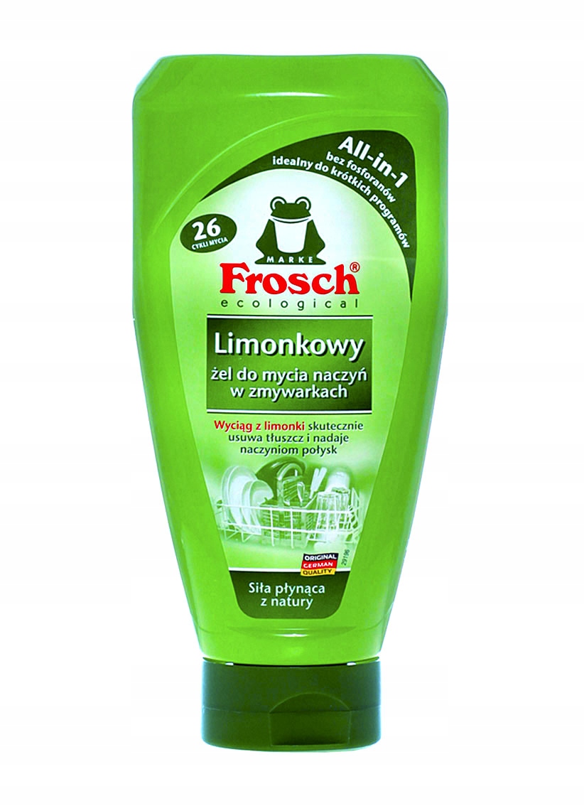 

Frosch Limonka żel do zmywarki mycia naczyń 650 ml