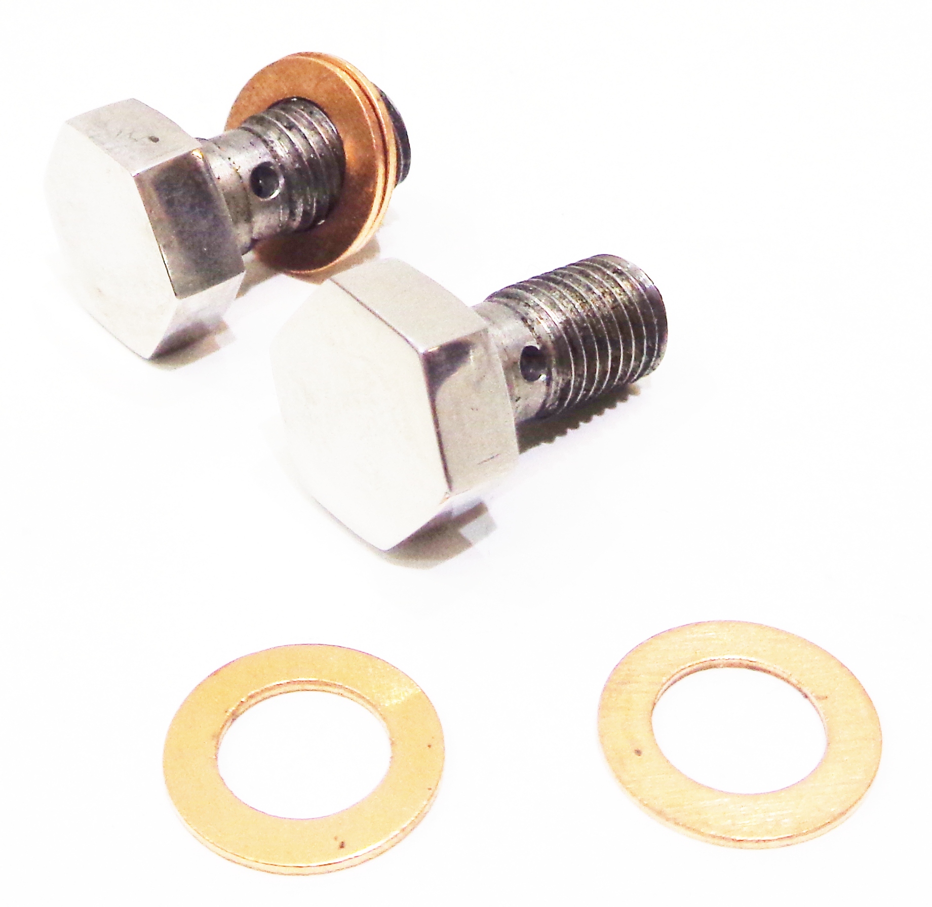 ŚRUBA MAGISTRALI OLEJOWEJ GÓRNA INOX JUNAK M10 Producent Mar Mot Motocykle