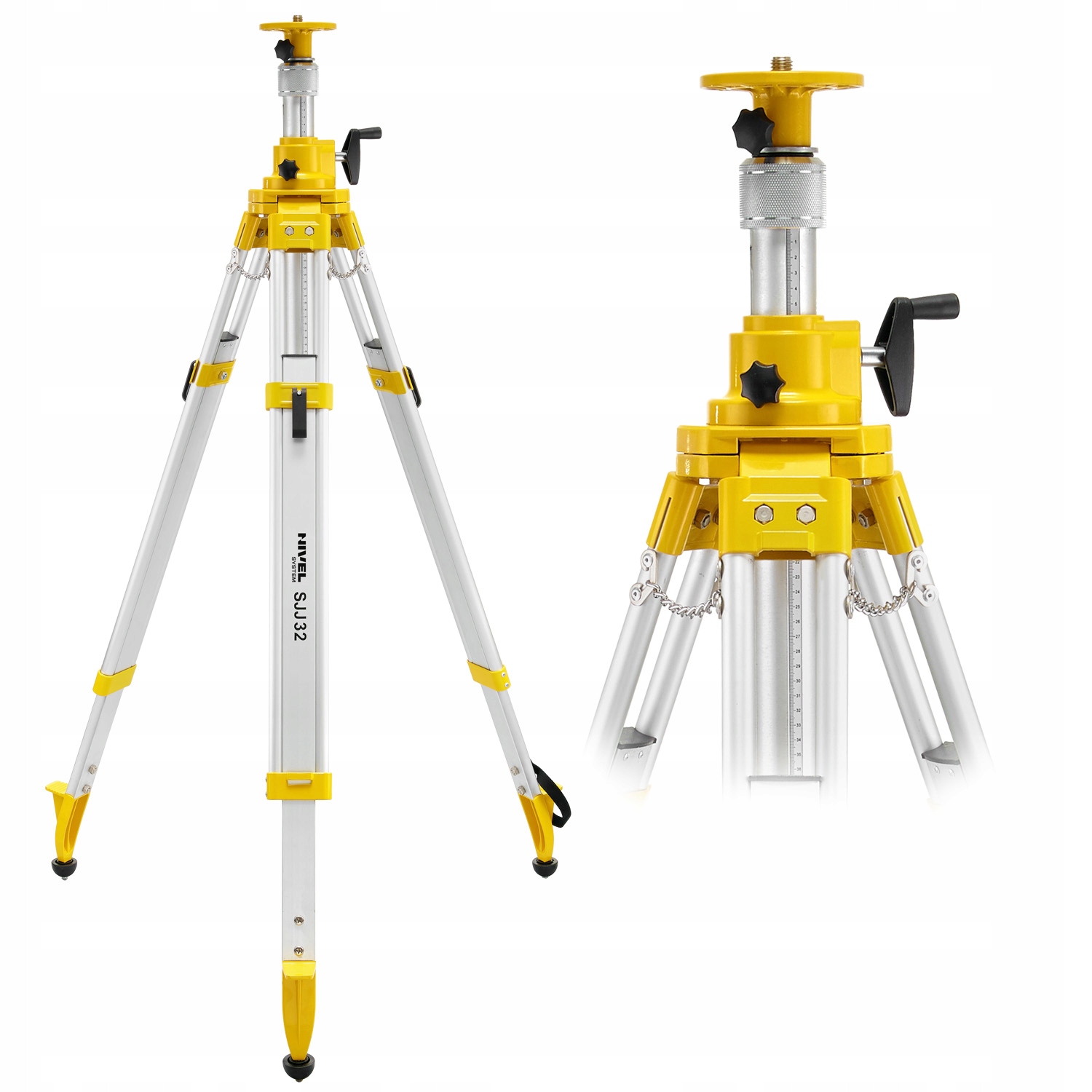 NIWELATOR LASEROWY NIVEL SYSTEM NL500 DIGITAL + STATYW SJJ32 ŁATA Stopień ochrony IP54