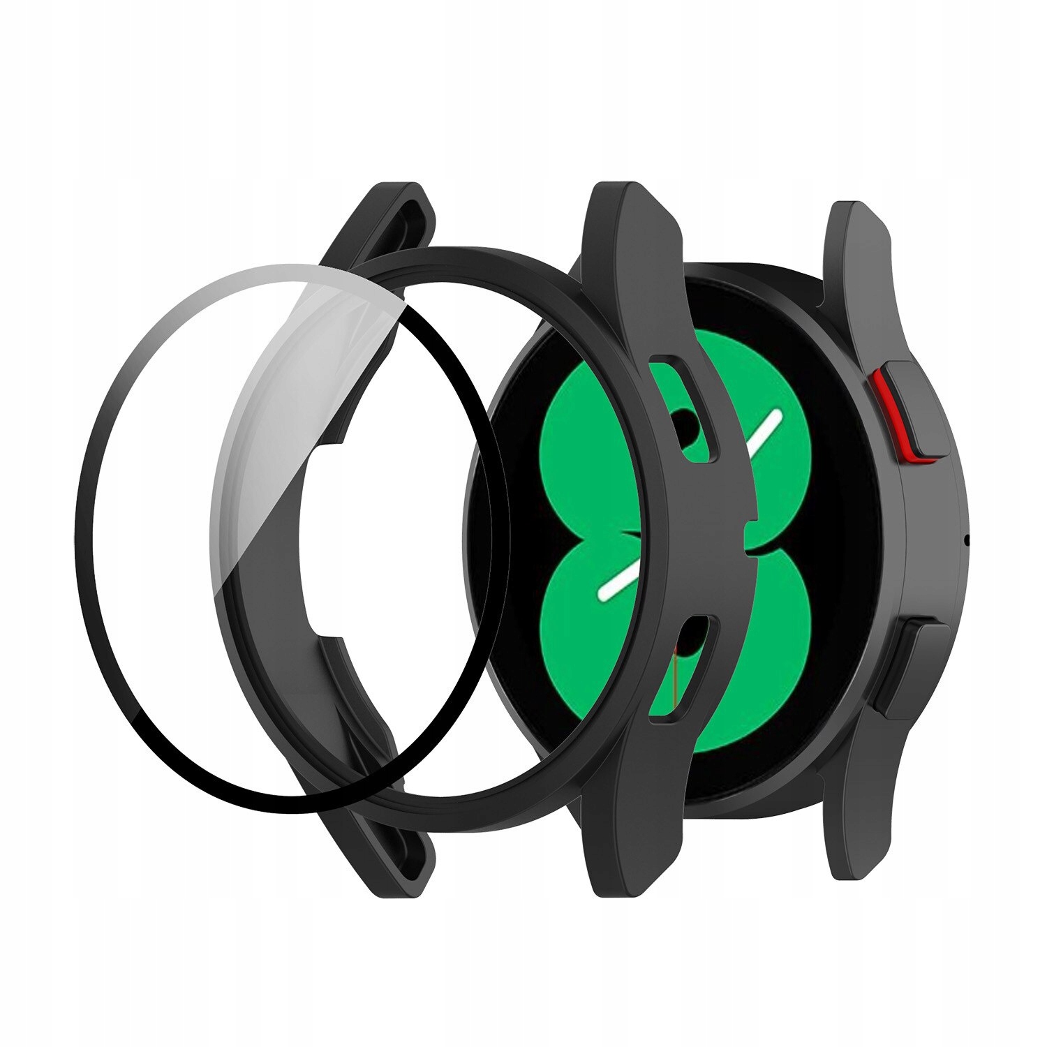 

Obudowa etui +szkło 2w1 do Galaxy Watch 4 44