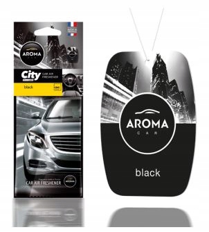 

Zawieszka zapachowa Aroma Car City Card Black