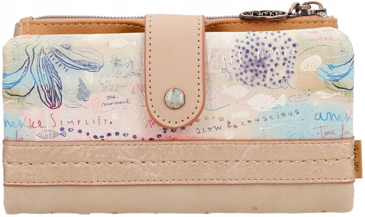 

A119 miękki portfel Anekke Mediterranean Slow Life