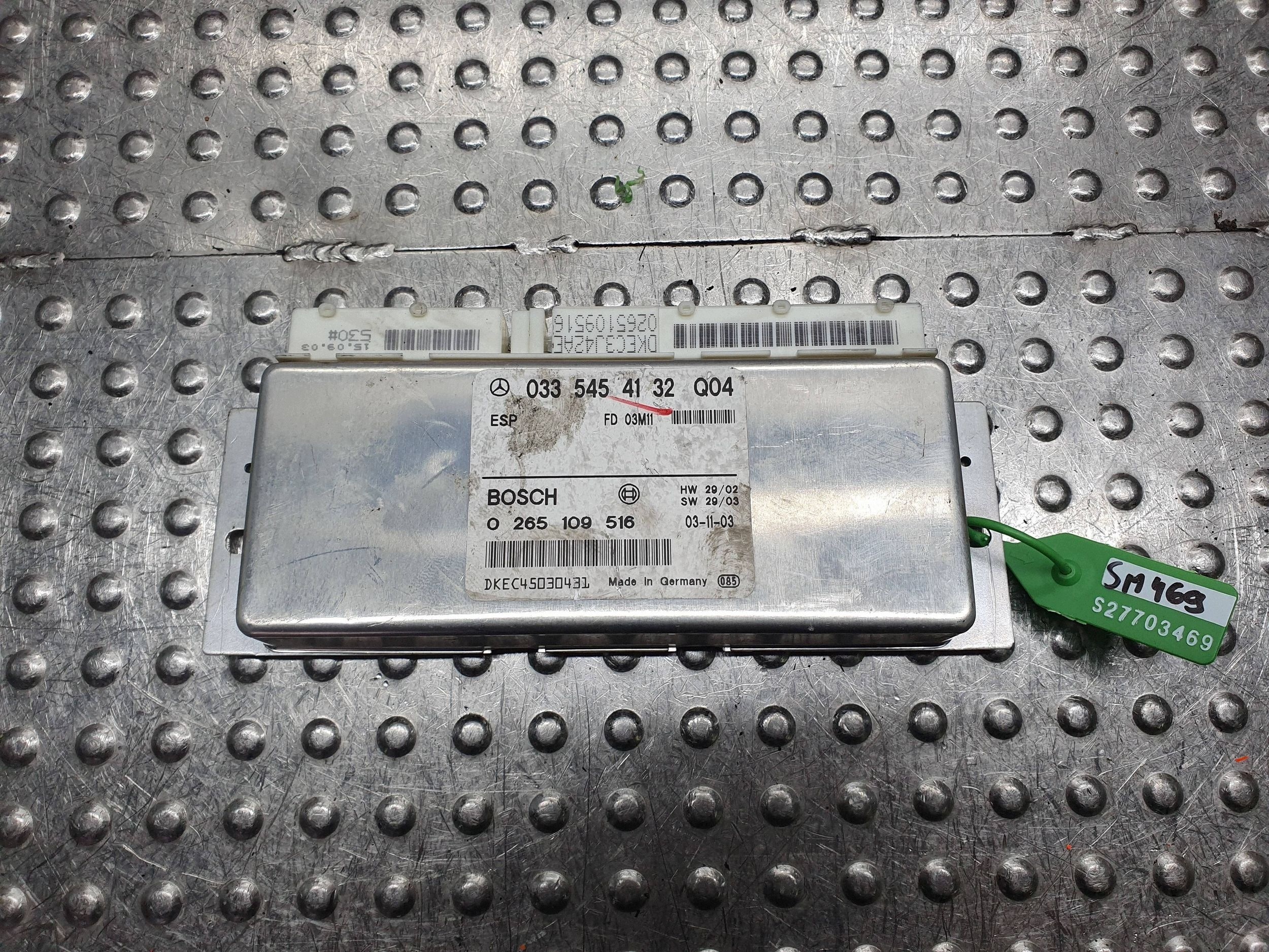 control unit module ABS 0265109516 0335454132 MERCEDES E KLASA W211