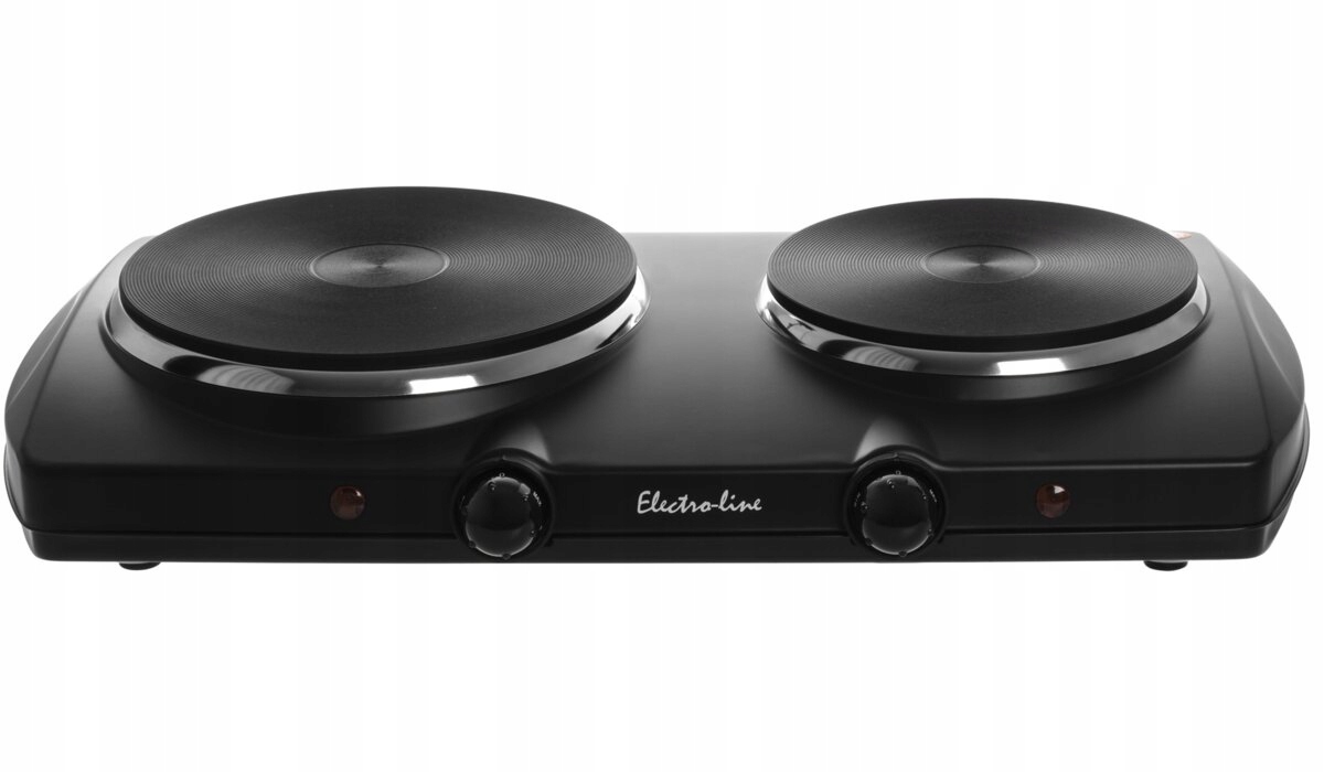 Kuchenka elektryczna turystyczna przenośna 2 palniki Electroline 102B