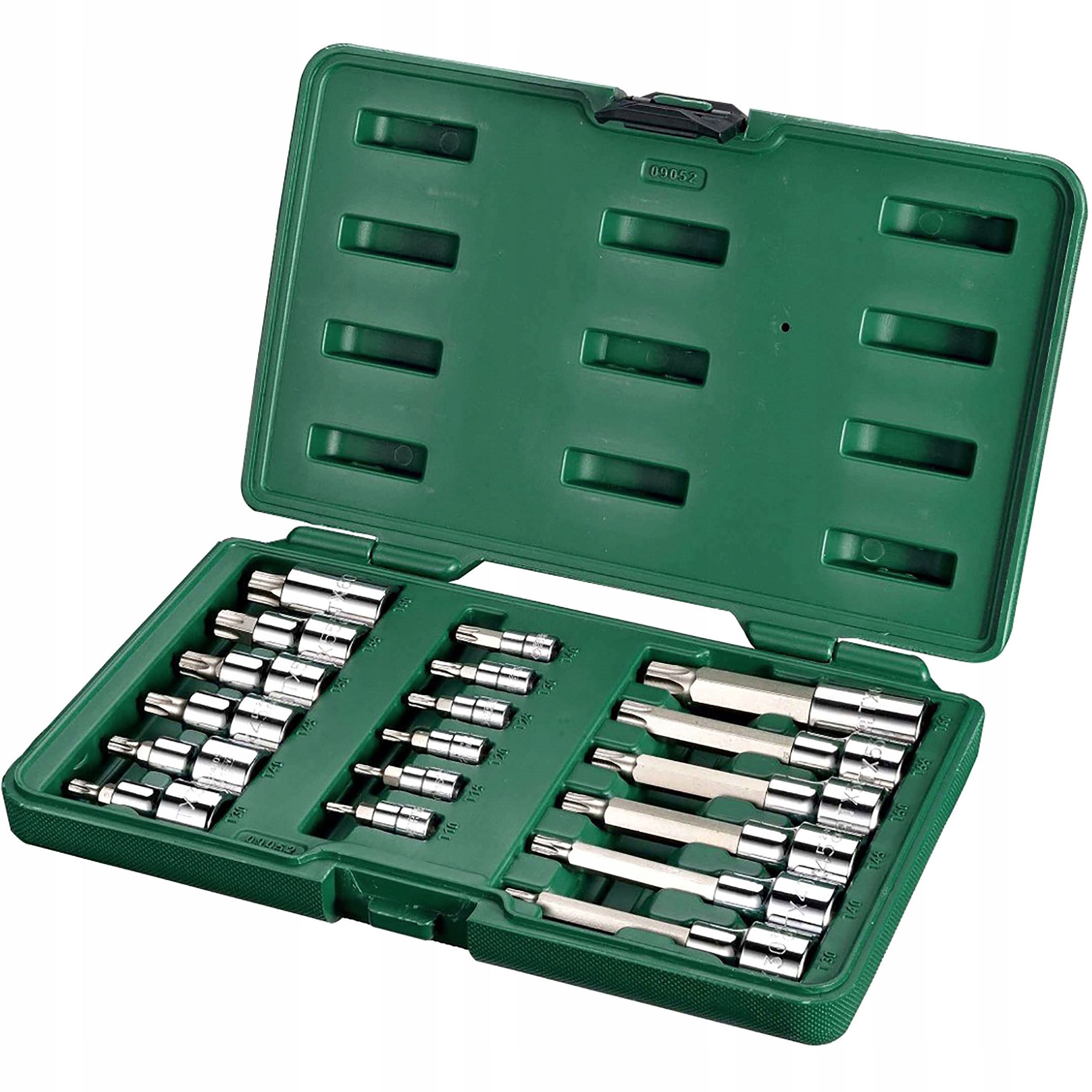 

Zestaw 18 Nasadek Bity Torx Nasadki 1/4 1/2 Sata