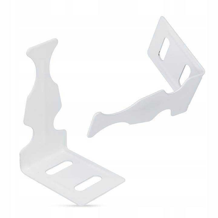 UCHWYT GRZEJNIKA ALUMINIOWEGO KĄTOWY BIAŁY